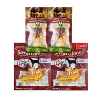 SmartBones 宠物洁齿骨 鸡肉卷+编织球鸡肉混合4袋