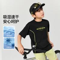 SKECHERS/斯凯奇 吸湿速干 儿童短袖T恤