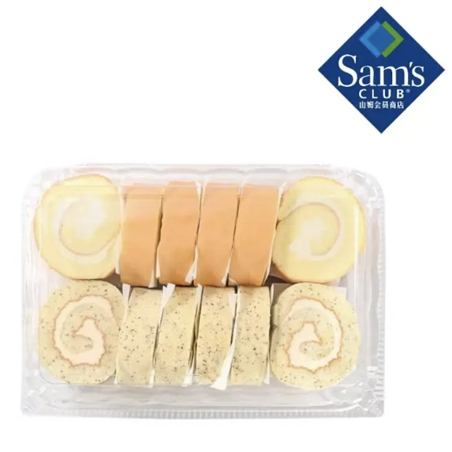 山姆必买清单：山姆会员商店 Member’s Mark 原味伯爵瑞士卷 1.2kg