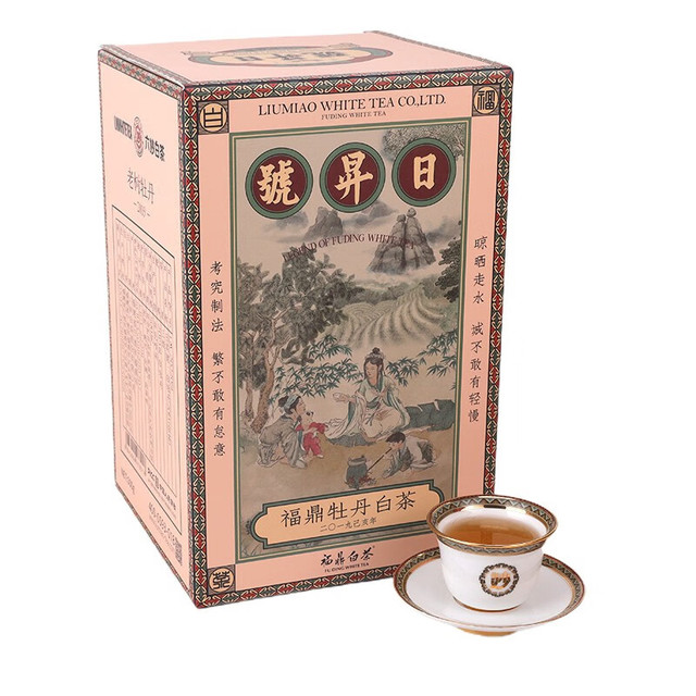 胖东来白茶供应商：六妙 日升号 2019年白牡丹散茶盒装 500g*1盒