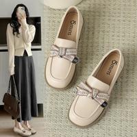 15分钟 女士厚底乐福鞋 蝴蝶结制服单鞋 2026夏季新款