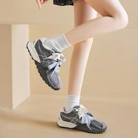 15分钟 韩系潮流时尚百搭轻便德训鞋日常舒适通勤厚底休闲女鞋户外运动鞋