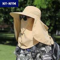 NY-NYM 男士新款钓鱼帽登山防紫外线