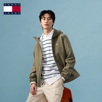  TOMMY HILFIGER/汤米·希尔费格 宽松做旧字母 男士短袖T恤