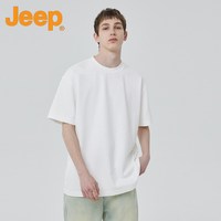  Jeep/吉普 新疆长绒棉 男士短袖T恤