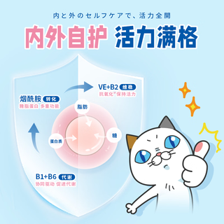  DHC Kitty&Doggy 猫咪维生素B复合防掉毛牛磺酸粉
