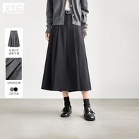 DUIBAI 春秋通勤显瘦西装A字半身裙