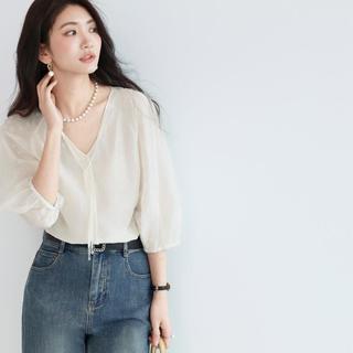  eifini/伊芙丽 复古绣花 女士衬衫