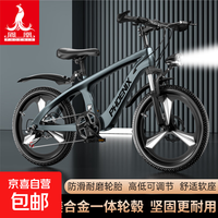 PHOENIX 人男女单车 睿智灰减震双碟刹变速整车三刀 7速 22英寸