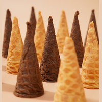 冰淇淋蛋筒咸蛋黄巧克力味鸡蛋卷 35g*6包 共60个