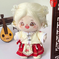 CHENGXINLEYUAN/橙芯乐园 汉服套装+贝雷帽+羊角扣毛呢大衣+红色+比甲+裙子+包包