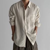  我是大卫 复古高级感 男士衬衫