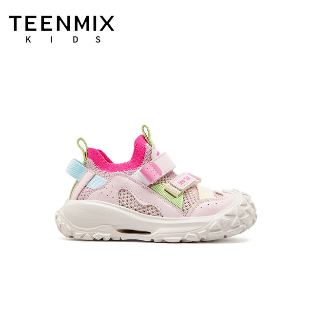 天美意 儿童鞋2026春秋季新款透气网鞋