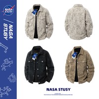  NASA STUSY 美式复古 男士夹克