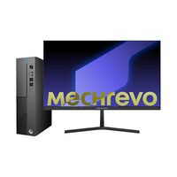 MECHREVO/机械革命 DDR5 16G 商用办公台式电脑主机套机 23.8英寸显示器