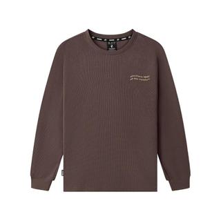  SKECHERS/斯凯奇 华夫格面料 长袖t恤衫