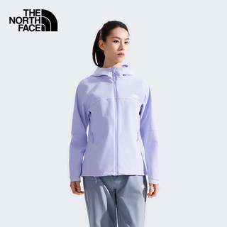  THE NORTH FACE/北面 防风防泼水 女士软壳衣 0VI/紫色 XL