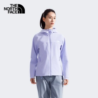 THE NORTH FACE/北面 防风防泼水 女士软壳衣 0VI/紫色 XL
