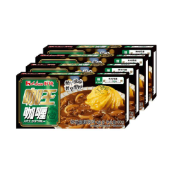 好侍 咖喱咖王辣组合装90g*4盒