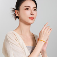 MOKINGRAN/梦金园 5D硬金 黄金手链