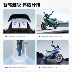 零际 长续航 电动摩托车 锂电池 Max80 大单体版 50Ah（锂电池）