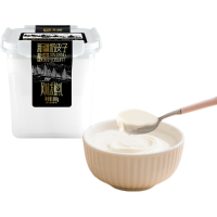PLUS会员：天润 奶皮子酸奶 880g*2 大桶装 全脂原味