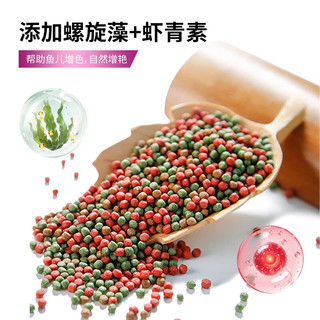  ATAU 育成色扬增体 鱼饲料 【增体增色】三色鱼粮1000ml