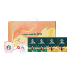 星巴克 0糖0脂 精萃咖啡液 春日缤纷礼盒24杯