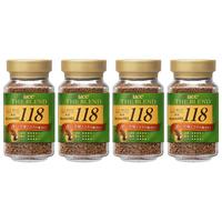 UCC 118冻干速溶纯黑进口咖啡粉90g*4瓶装