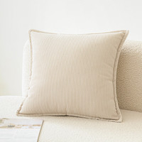 灯芯绒抱枕套ins风外套+内芯