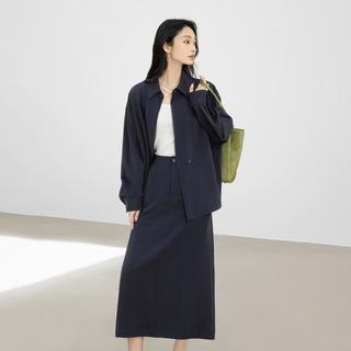  DUIBAI/对白 松弛感 女士衬衫套装裙