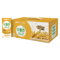 蒙牛 澳洲燕麦谷粒多多早餐奶  211gx12盒 实粒更饱腹 装