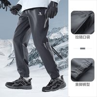 CAMEL/骆驼 防风防泼水 男士软壳裤 【防水防风】墨灰,男 XXXL