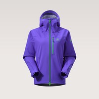 KAILAS/凯乐石 防风防泼透气加绒保暖 女士滑雪软壳外套 闪电紫 2XL