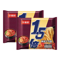 今麦郎 1.5倍大面饼 方便面 今麦郎1.5倍麻辣牛肉面2袋