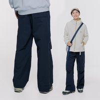 爱棵米 户外徒步登山耐磨软壳裤直筒厚款加绒长裤男女