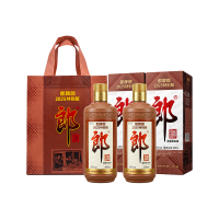 移动端、京东百亿补贴、京东超级补贴：郎酒 郎牌郎2025 酱香型白酒 53度 500mL*2瓶 双瓶装 收藏摆柜送礼
