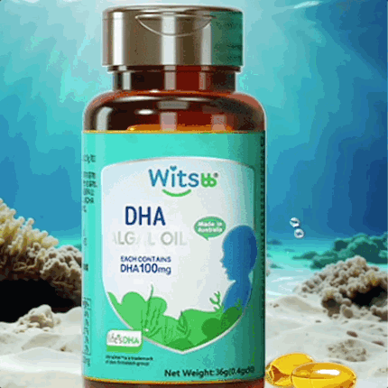 今日必买：健敏思 儿童DHA藻油 90粒*2瓶半年装