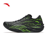 安踏 C202 6代心跳丨马拉松碳板专业竞速跑步鞋子男运动鞋男女 黑荆棘-1