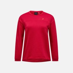 PeakPerformance Peak Performance壁克峰Trail Polartec女子抓绒口袋宽松圆领卫衣