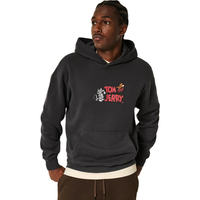 HOLLISTER 【美式休闲】猫和老鼠刺绣宽松落肩连帽卫衣 322-5495