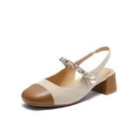 百丽 小香风 女士凉鞋