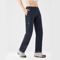 Pioneer Camp 山猫 夏款直筒户外裤女透气耐磨登山长裤徒步速干裤