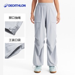 迪卡侬 OVERSIZE COOLING 女款工装裤
