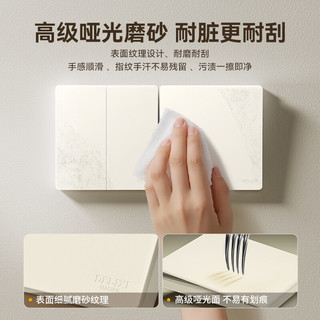  DELIXI/德力西 哑光磨砂 十孔插座