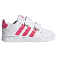 adidas/阿迪达斯 耐磨 女童运动鞋 白色 19