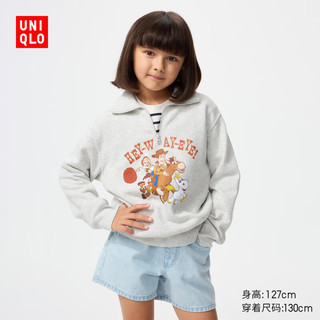  UNIQLO/优衣库 玩具总动员联名 儿童半拉链卫衣