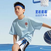 ANTA/安踏 宽松透气 儿童短袖T恤