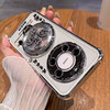  京苑 防摔全包 华为Mate70 Air手机壳+镜头膜+支架 气囊【银色】JY1-八方来财+风生水起支架
