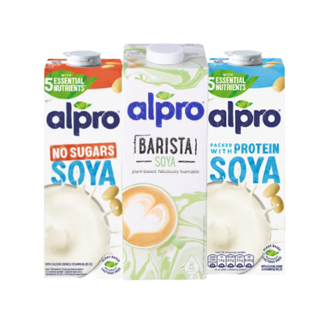 alpro 醇香原味 1L*3支装（无糖+低糖+咖啡大师）